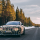 A photo of the Rolls Royce Spectre testing in the Arctic.
